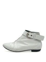 Isabel Marant Leder Ankle Boot EU 39 Weiß