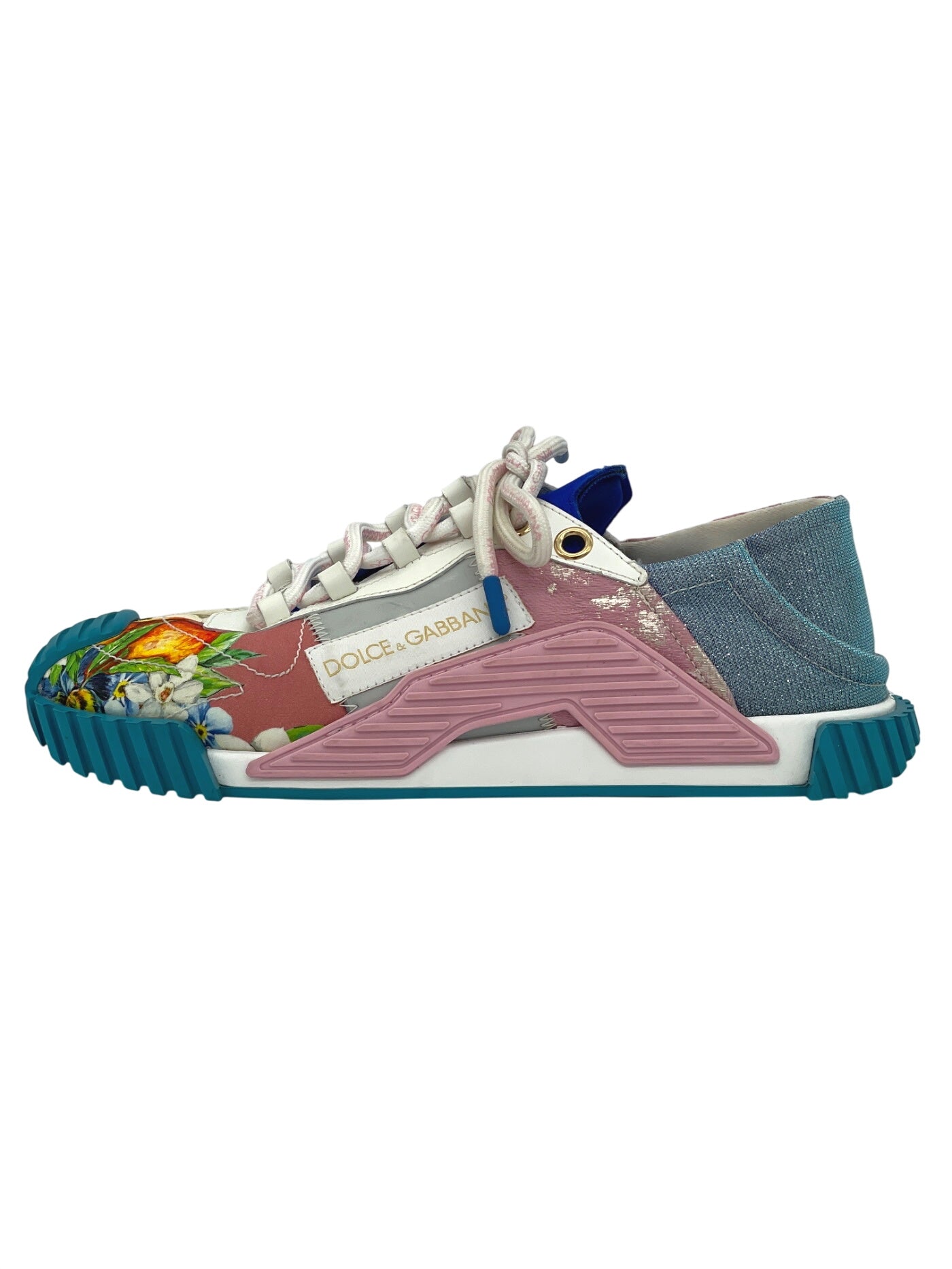 Dolce & Gabbana NS1 Low Top Sneaker EU 39 Mehrfarbig - Image 1