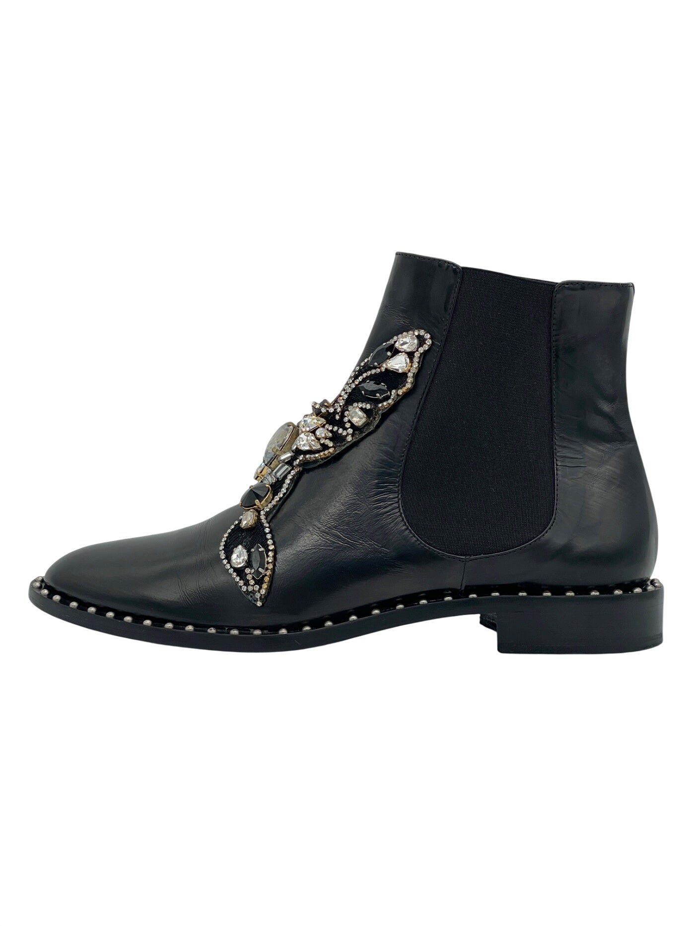 GEDEBE Crystal Embellished Chelsea EU 38 Schwarz - Image 1