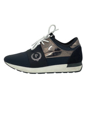 Pollini Low-Top Mesh Low Top Sneaker EU 37 Schwarz - Image 1