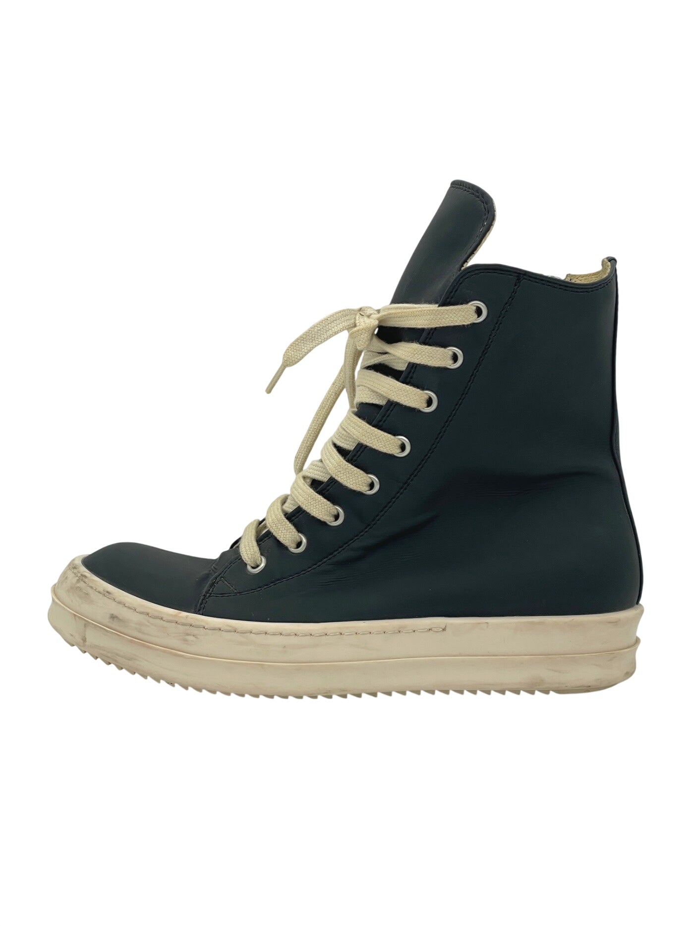 Rick Owens Ramones High Top Sneaker EU 38.5 Schwarz