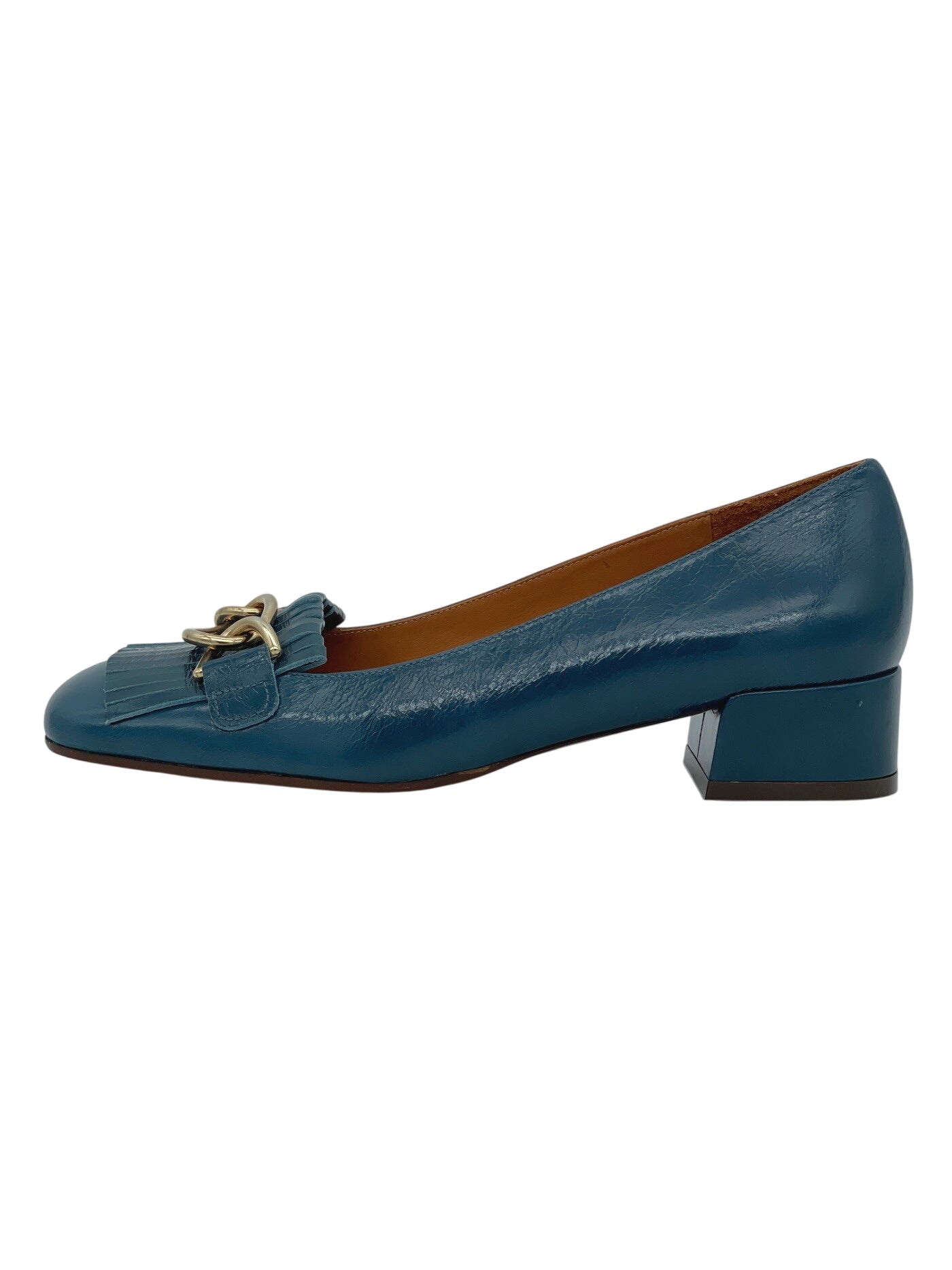 Chie Mihara Leather Pump EU 38 Blau - Image 1