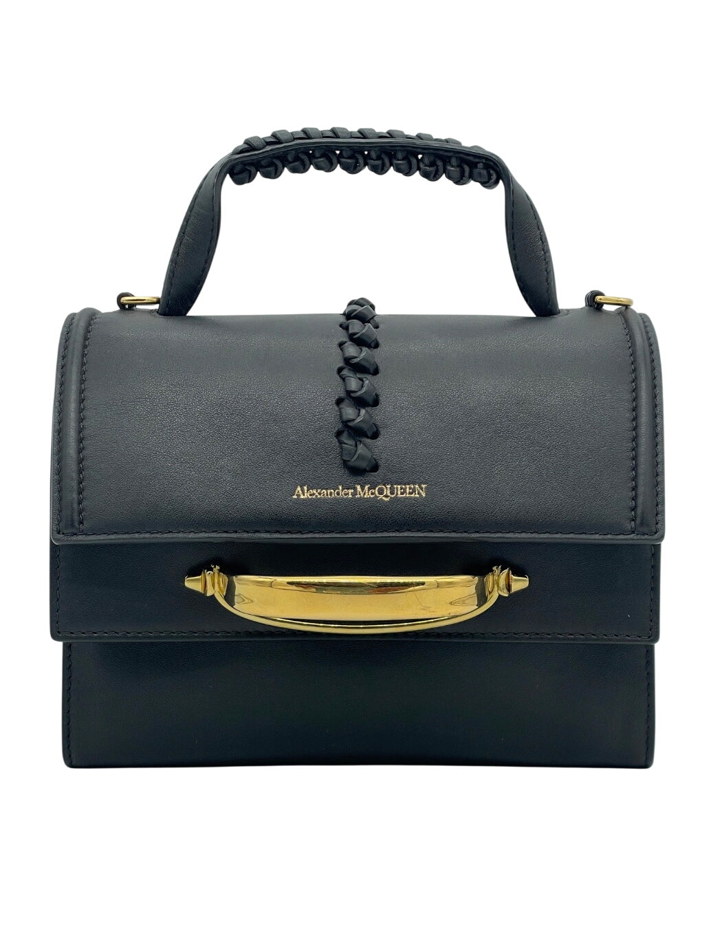 Alexander McQueen The Story Henkeltasche Schwarz - Image 1