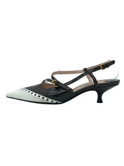 Miu Miu Leather Slingback EU 38 Braun - Image 1