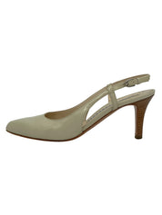 Fratelli Rossetti Patent Leather Slingback EU 37 Beige - Image 1