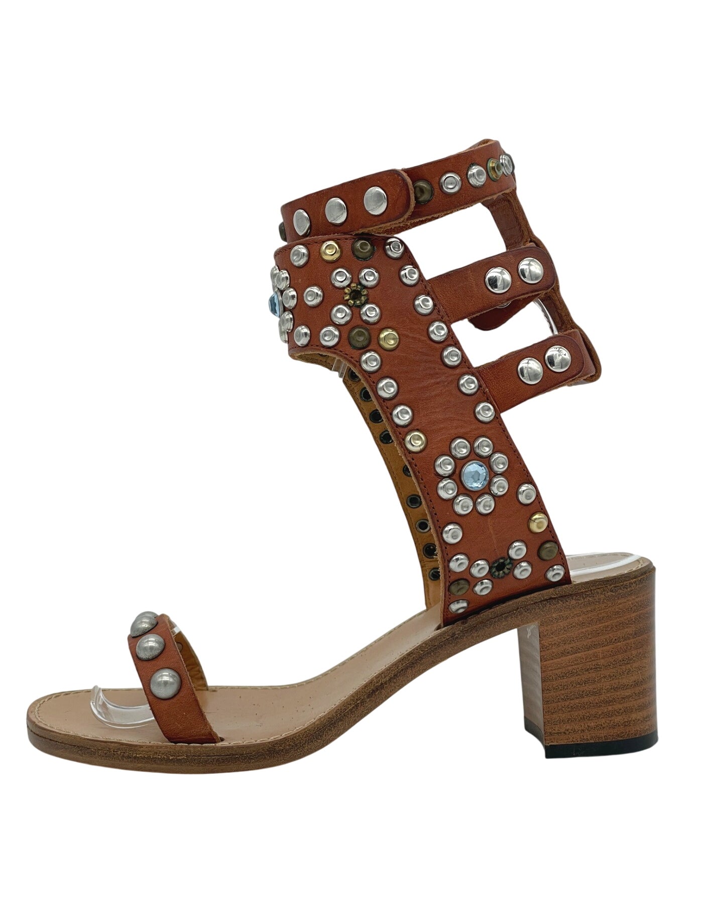 Isabel Marant Caroll Elvis Gladiator Sandale mit Absatz EU 36 Braun - Image 1