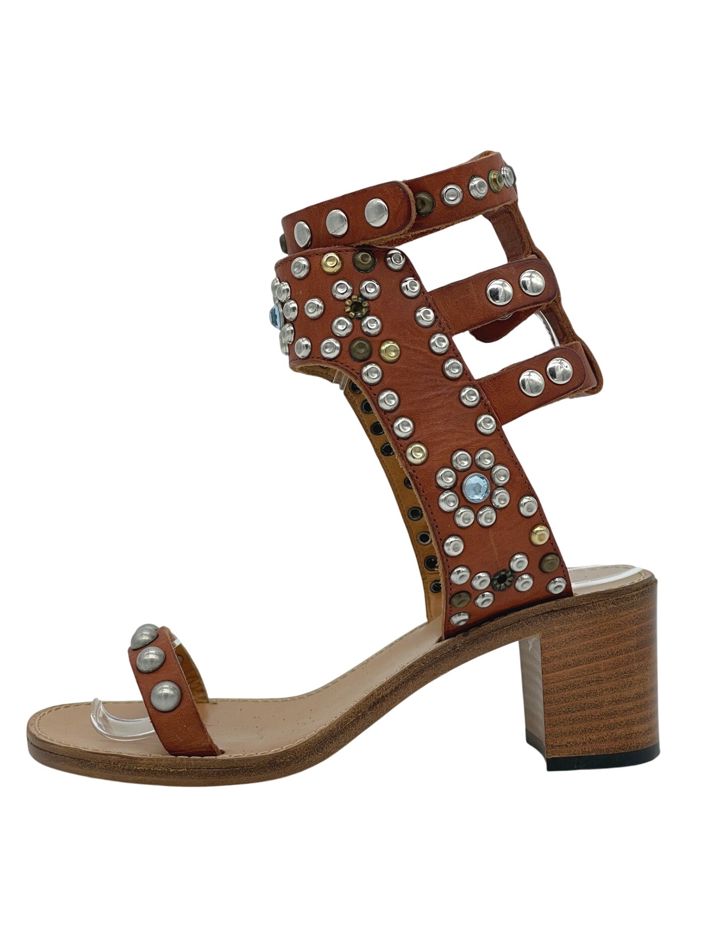 Isabel Marant Caroll Elvis Gladiator Sandale mit Absatz EU 36 Braun - Image 1