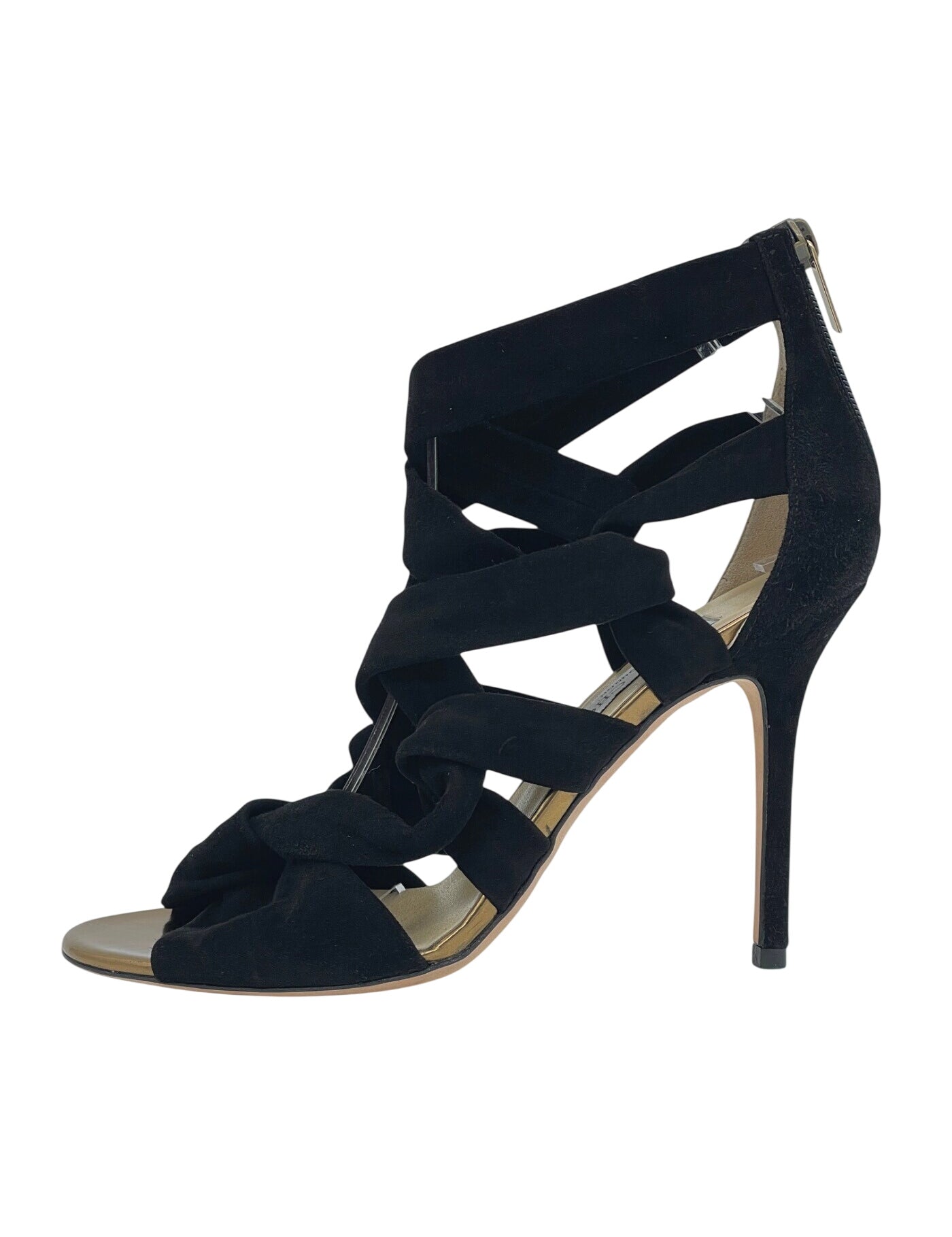 Jimmy Choo Suede Knot Pump EU 39 Schwarz - Image 1