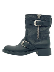 Gucci Leather Ankle Boot EU 36 Schwarz