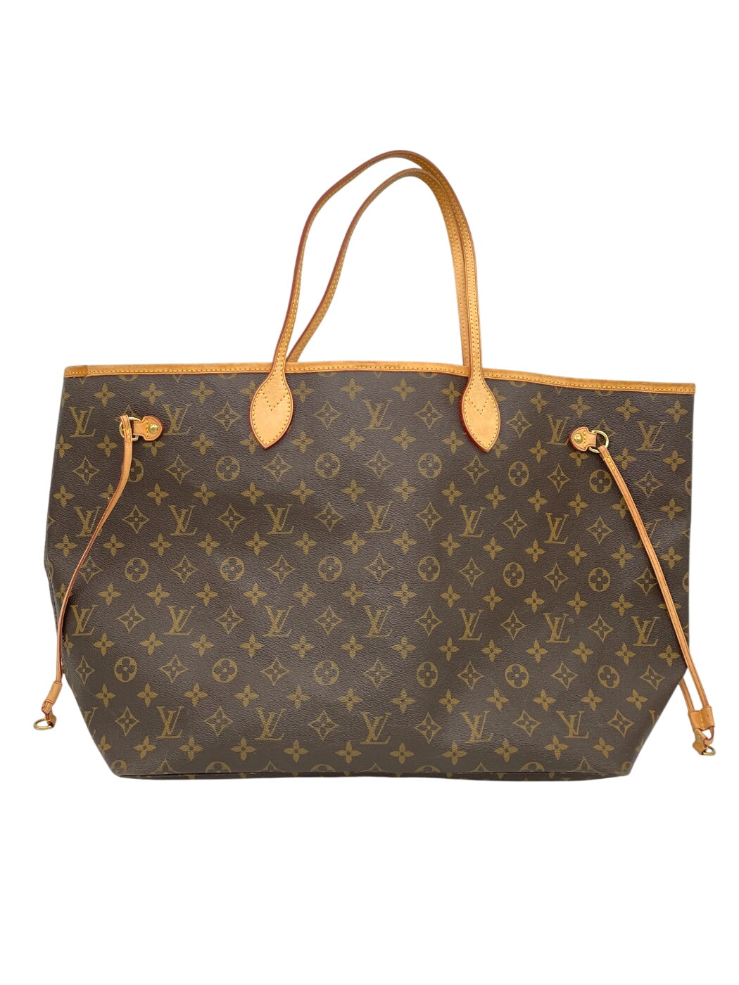 Louis Vuitton Vintage Neverfull GM Shopper / Tote Bag Braun