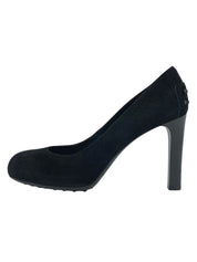 Tod's Suede Pump EU 38.5 Schwarz - Image 1