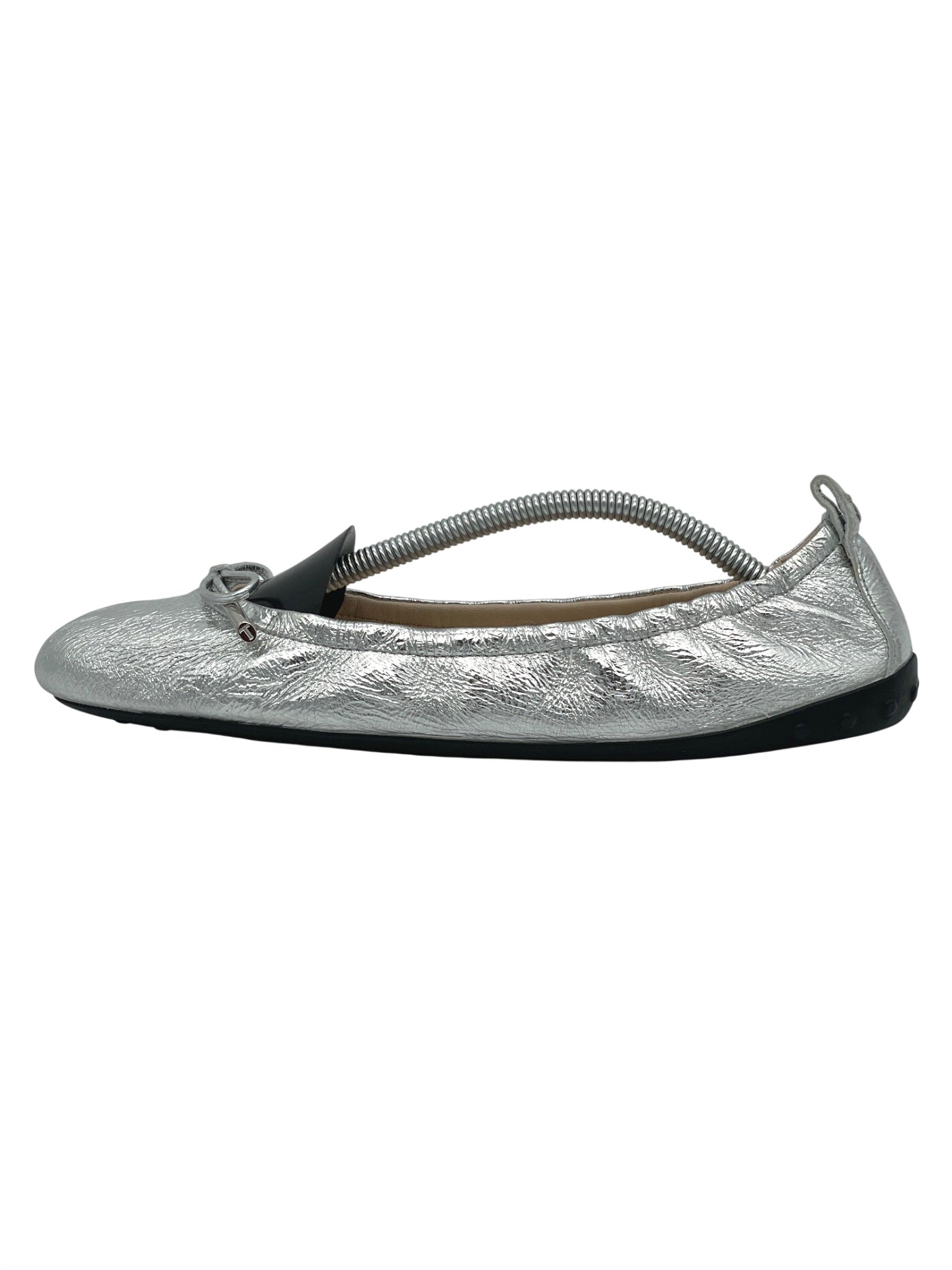 Tod's Gommini Ballerina EU 38.5 Metallic - Image 1