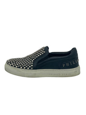 Philipp Plein Studded Nappa Slip-On Sneaker EU 37 Schwarz - Image 1