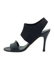 Stuart Weitzman Leder Sandale mit Absatz EU 38 Schwarz - Image 1