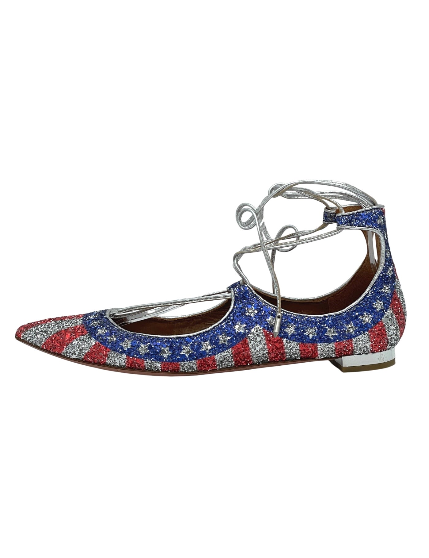 Aquazzura Christy Ballerina EU 37.5 Mehrfarbig - Image 1