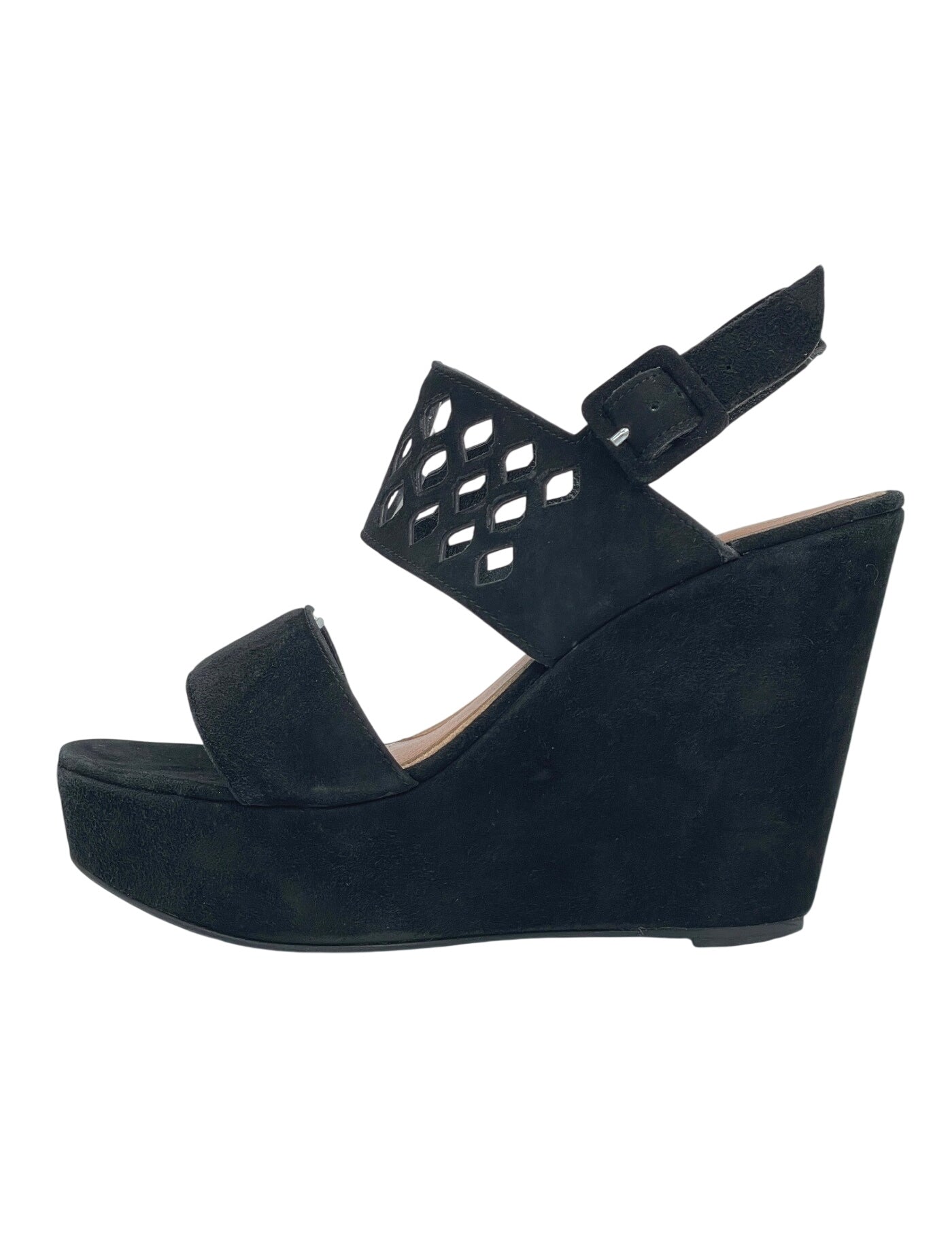 Clergerie Paris Wedge Sandale mit Absatz EU 39 Schwarz - Image 1