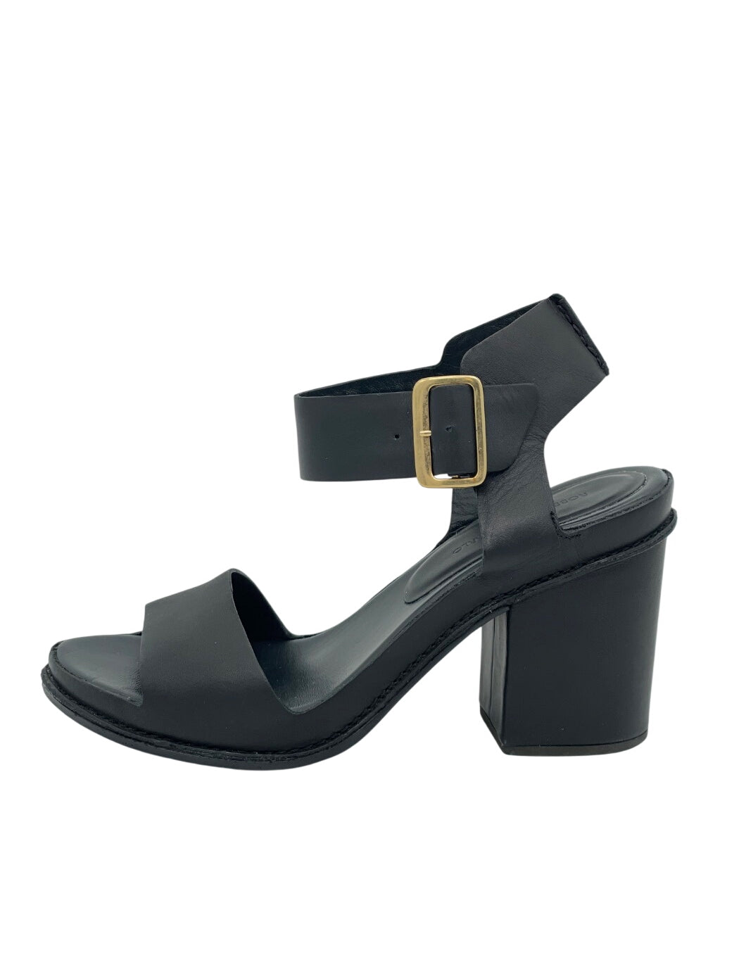Roberto del Carlo BUCKLE-STRAP Sandale mit Absatz EU 37.5 Schwarz - Image 1
