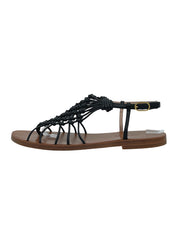 Stuart Weitzman Seaside Flache Sandale EU 39 Schwarz - Image 1