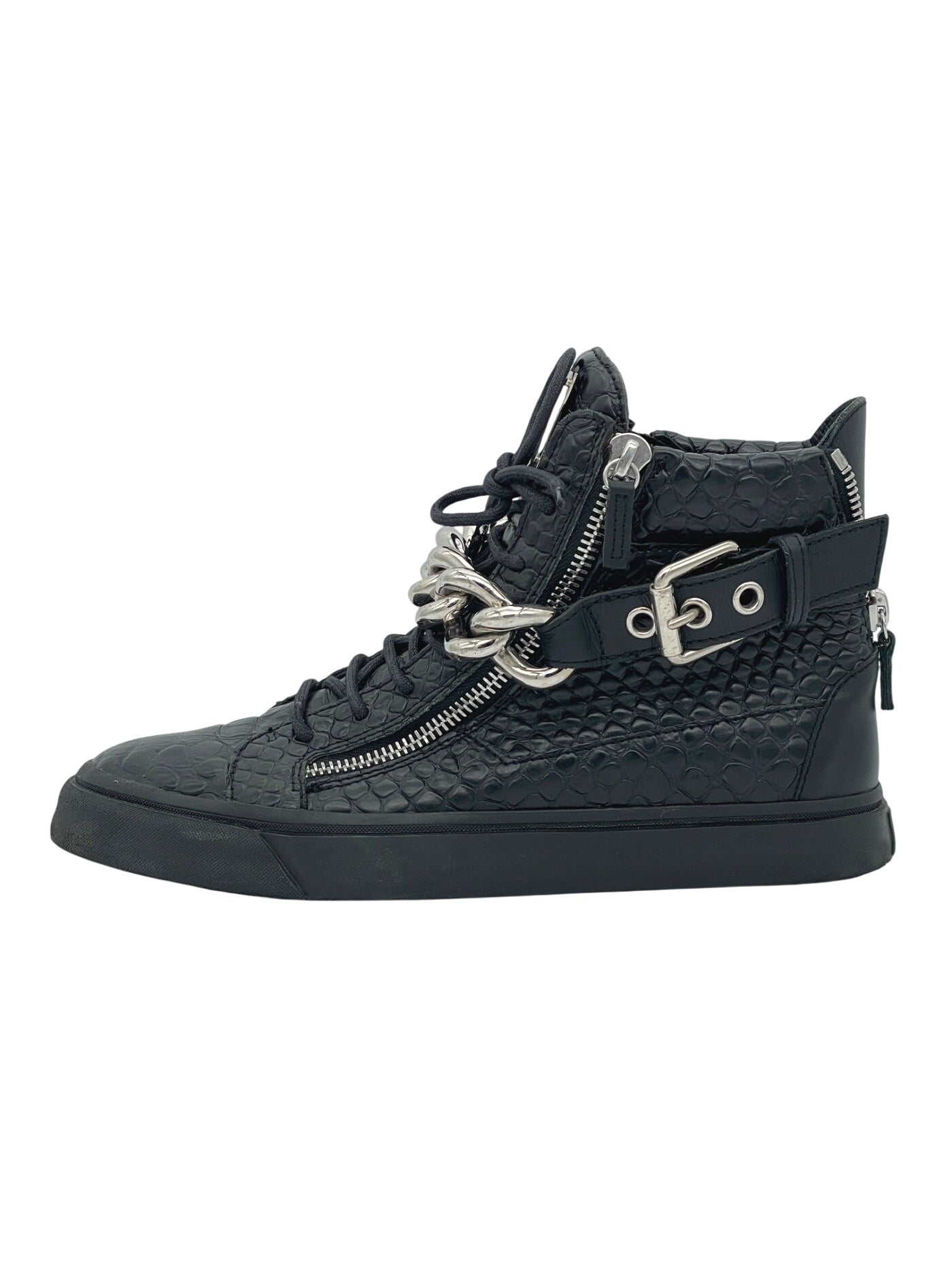 Giuseppe Zanotti Coby High Top Sneaker EU 43 Schwarz - Image 1