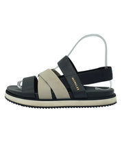 Moncler Calf Leather Flache Sandale EU 35 Mehrfarbig - Image 1