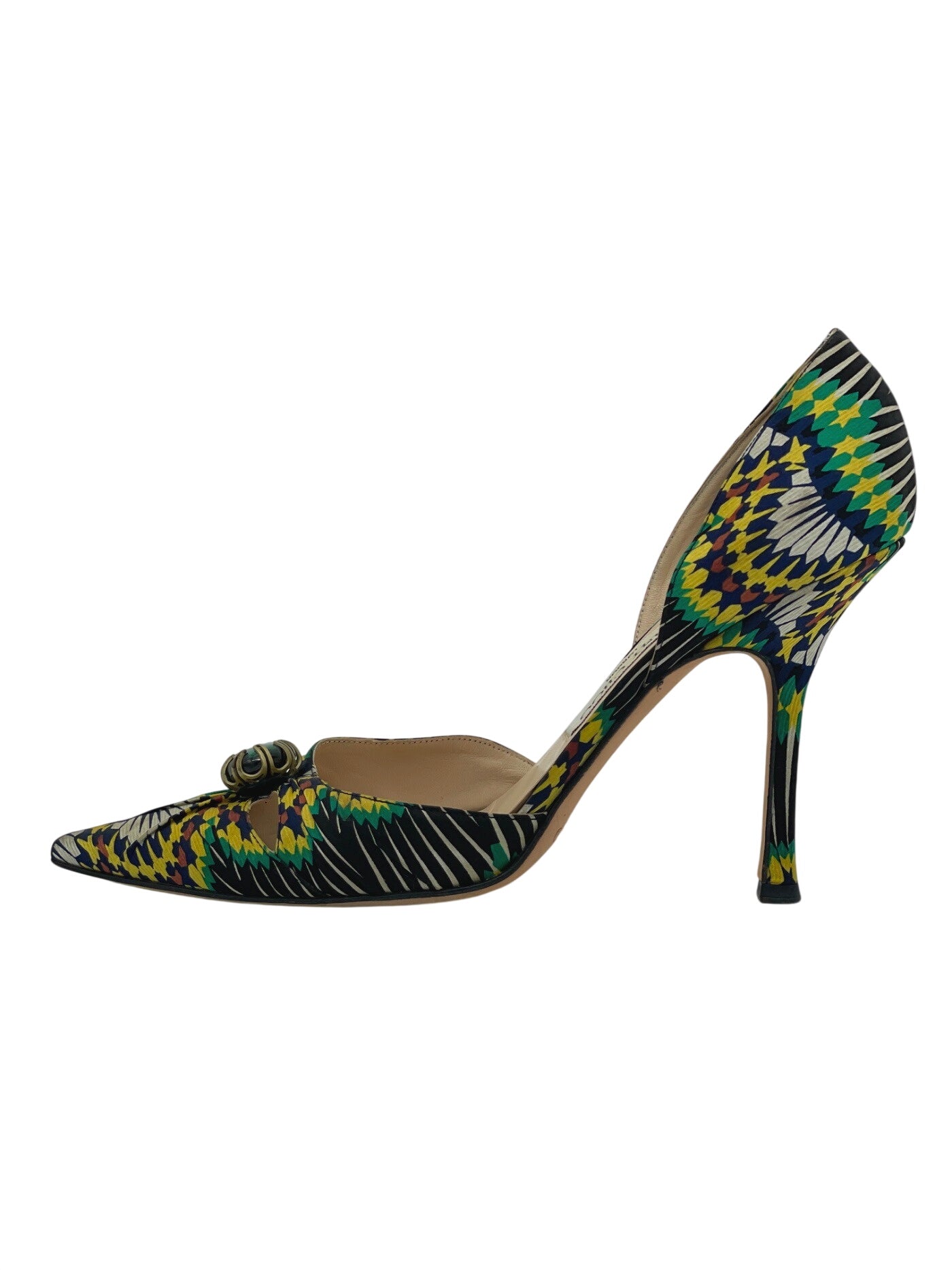 Jimmy Choo Malachite Printed Pump EU 39.5 Mehrfarbig - Image 1
