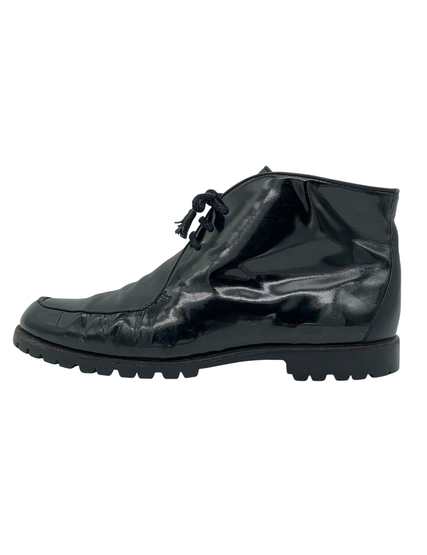 Bally Patent Leather Ankle Boot EU 38 Schwarz - Image 1