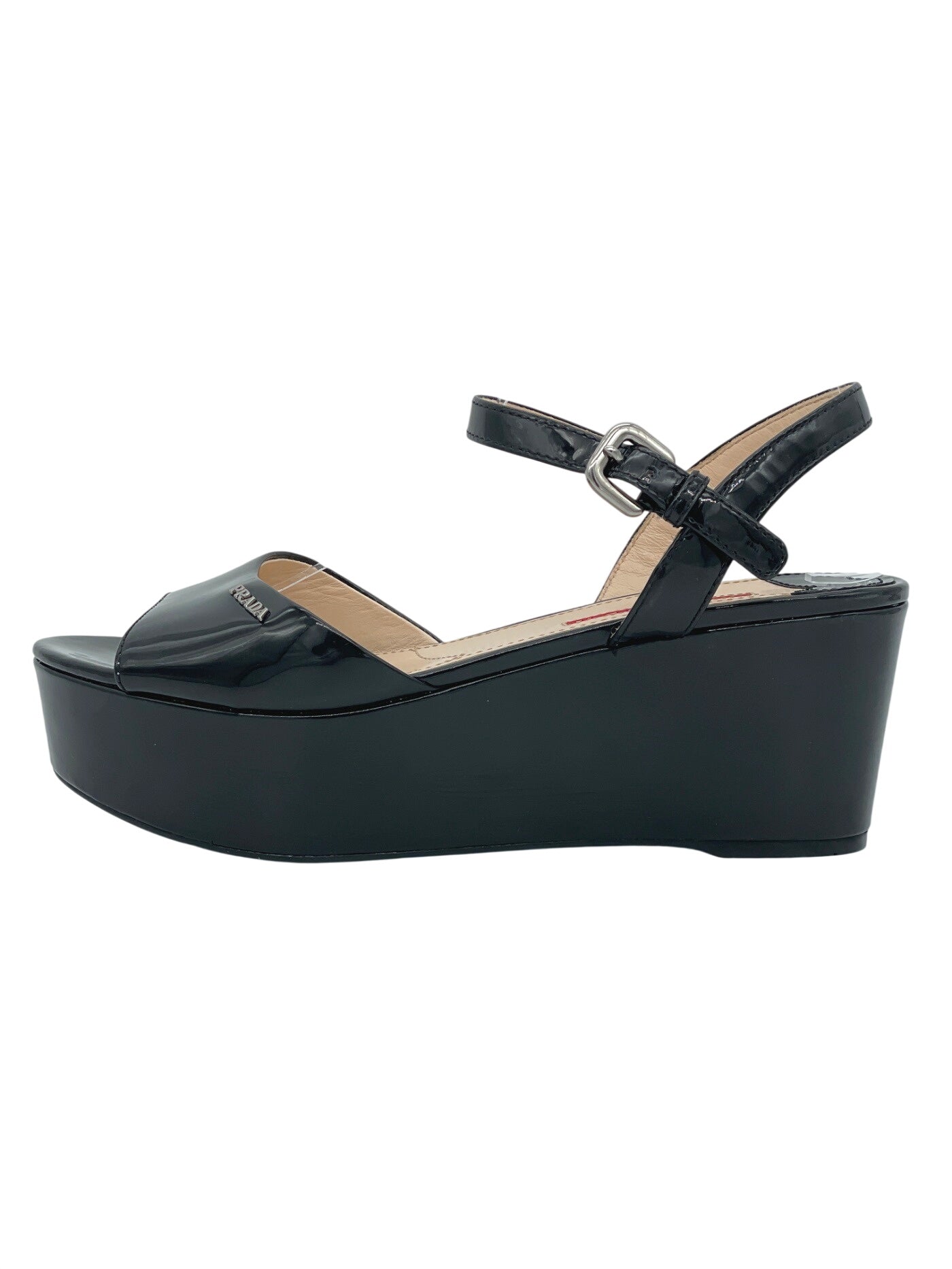 Prada Sport Sandale mit Absatz EU 37.5 Schwarz - Image 1