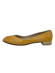 Salvatore Ferragamo Patent Leather Ballerina EU 38 Gelb - Image 1