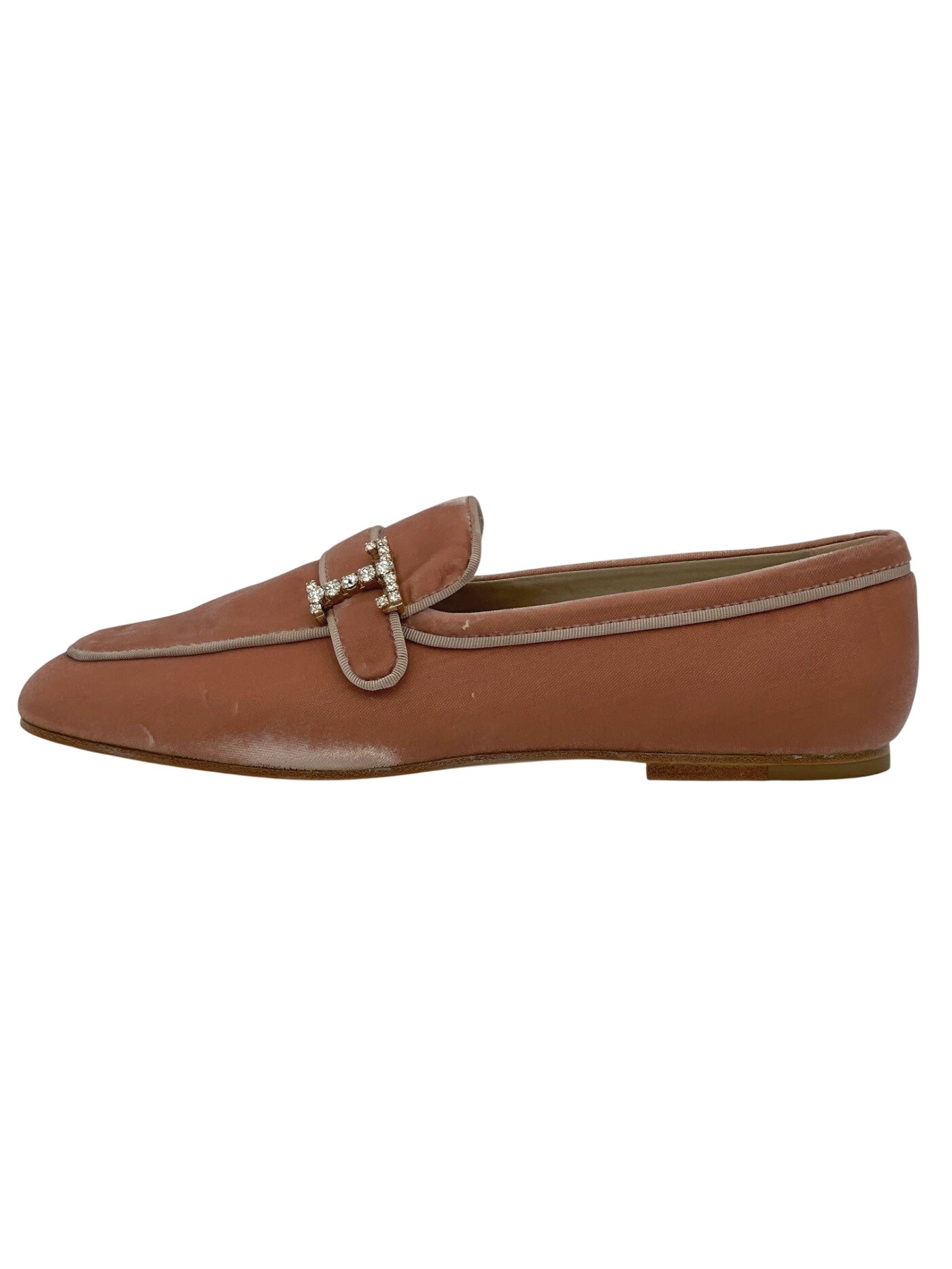 Tod's Velvet Loafer EU 39 Pink