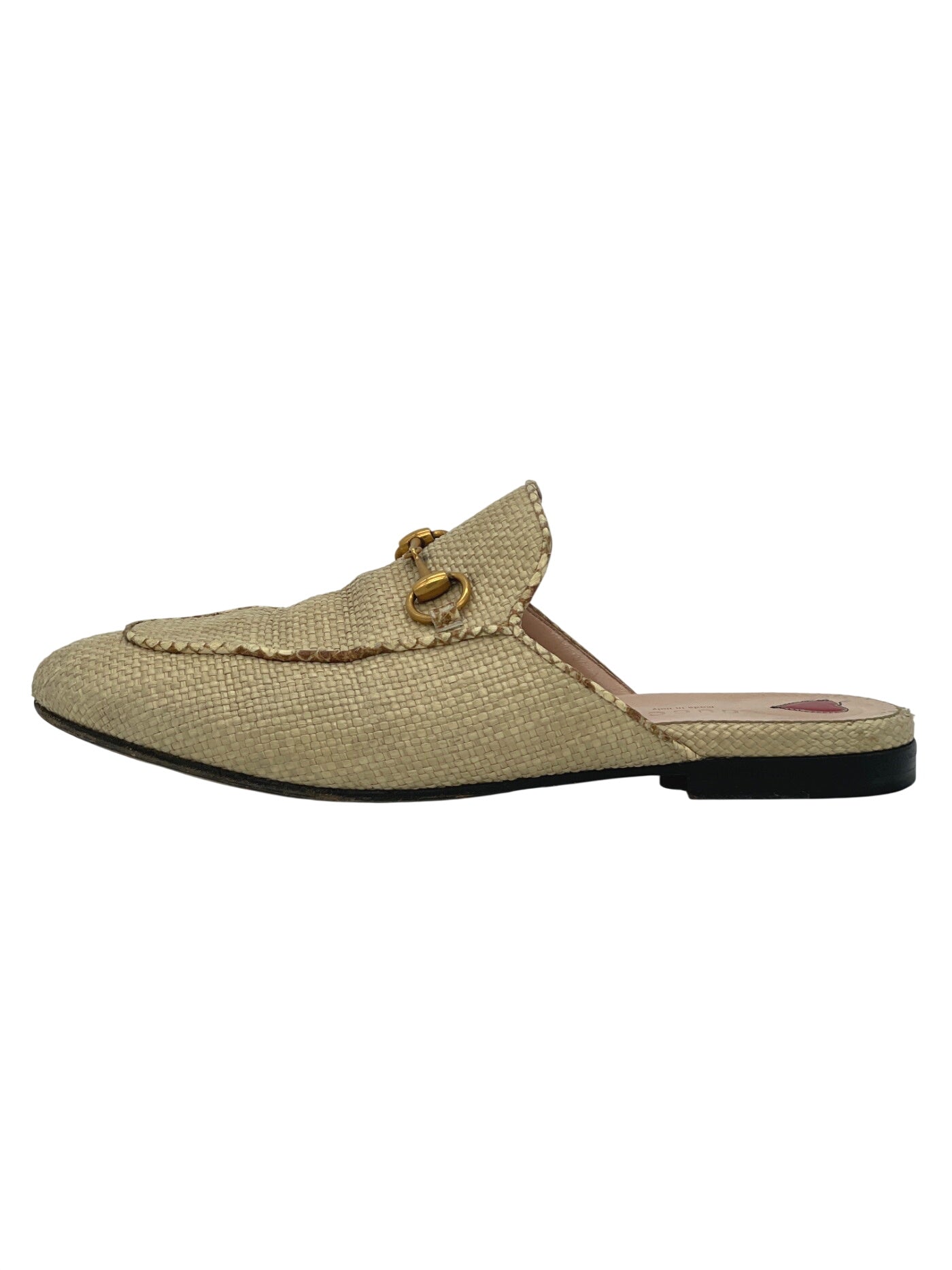 Gucci Princetown Loafer EU 38 Beige - Image 1