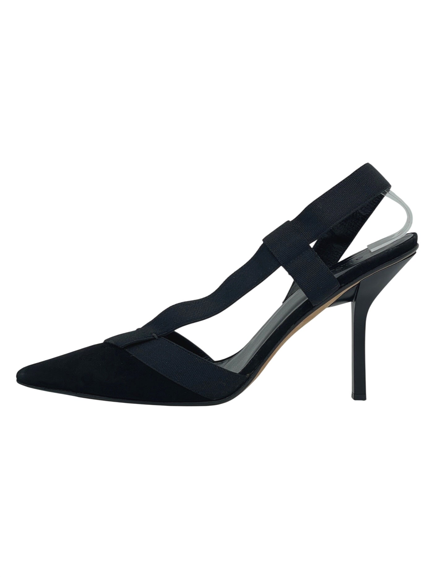 Gucci Elastic Strap Slingback EU 37.5 Schwarz - Image 1