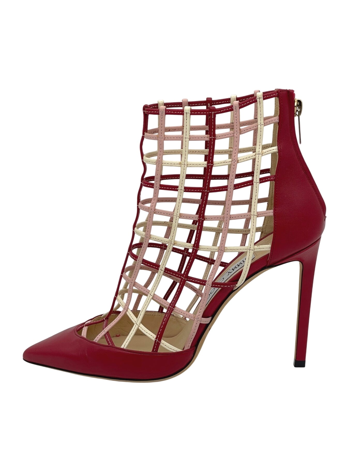 Jimmy Choo Sheldon 100 Caged Ankle Boot EU 39 Mehrfarbig - Image 1