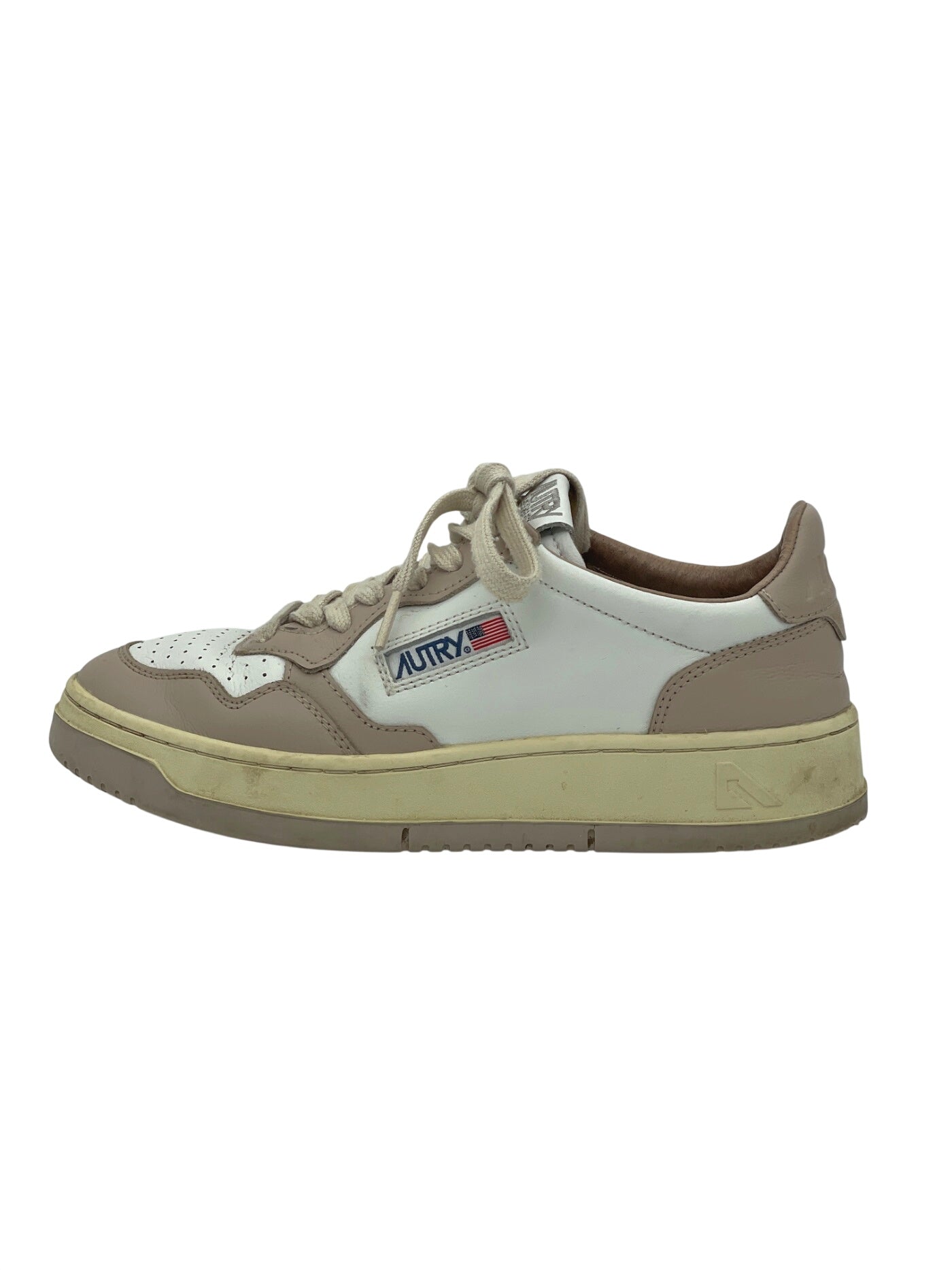 Autry Medalist Low Top Sneaker EU 39 Beige - Image 1