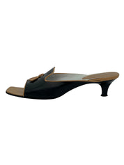 Tod's Leather Mule EU 38 Schwarz - Image 1