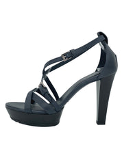 Tod's Platform Sandale mit Absatz EU 36 Blau - Image 1