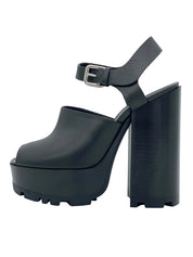 Jil Sander Lug Sole Sandale mit Absatz EU 35 Schwarz - Image 1