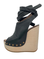Chloé Penelope Wedge Sandale mit Absatz EU 35.5 Schwarz - Image 1
