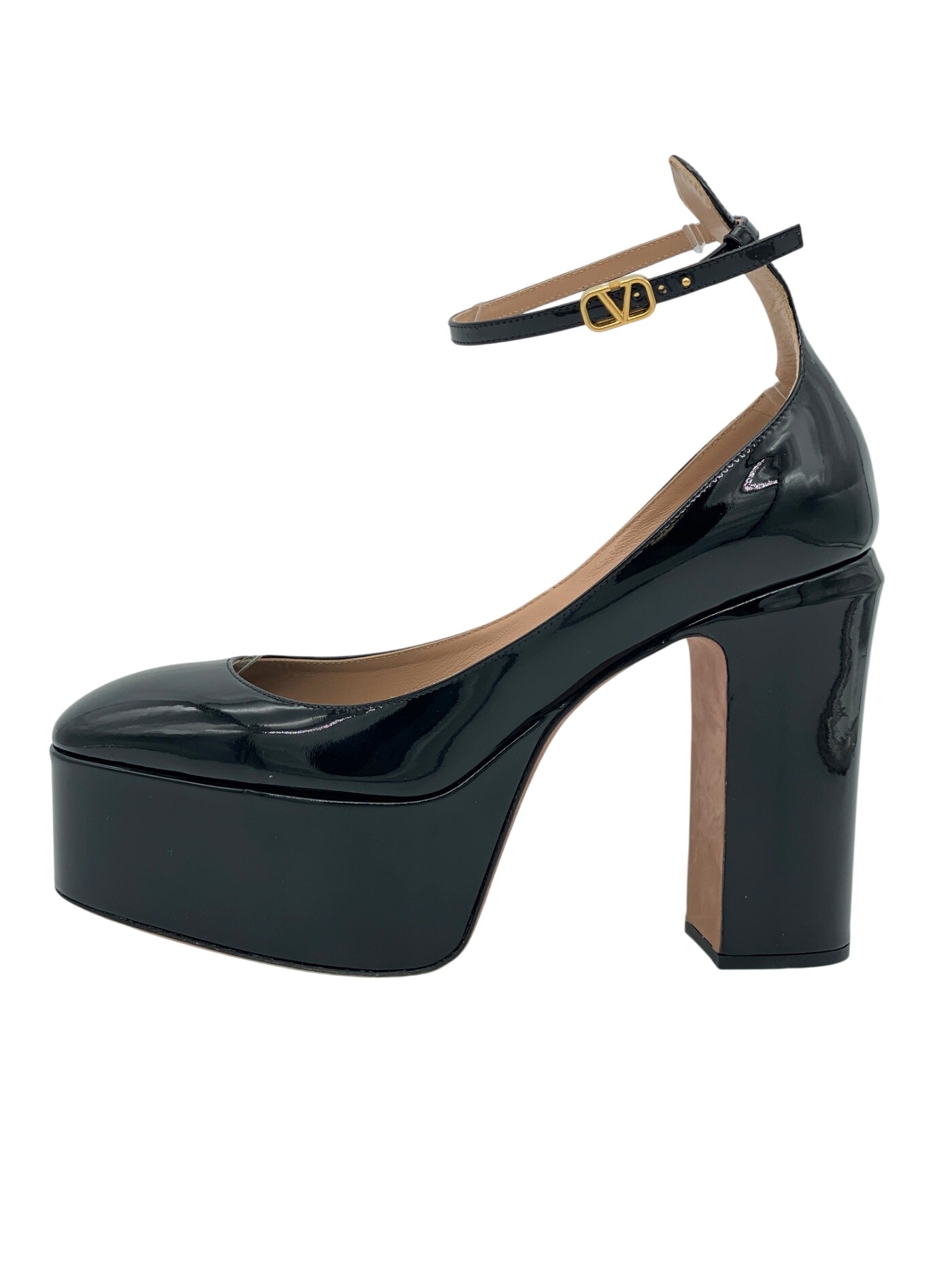 Valentino Garavani Tan-Go Plateau Pump EU 39 Schwarz - Image 1