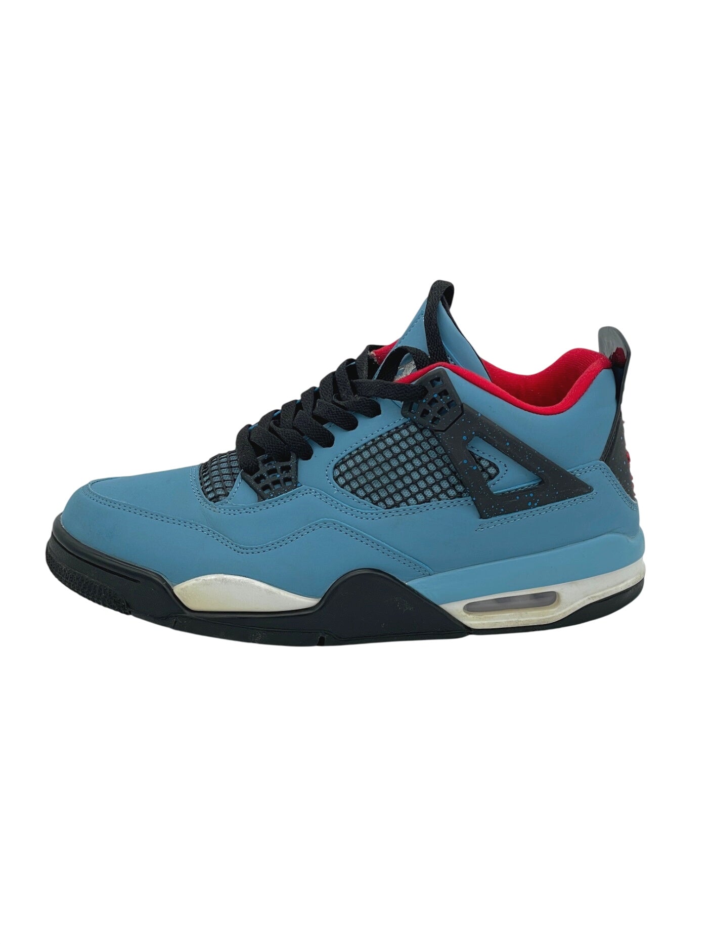 Air Jordan 4 Retro Travis Scott Cactus Jack High Top Sneaker EU 43 Blau - Image 1