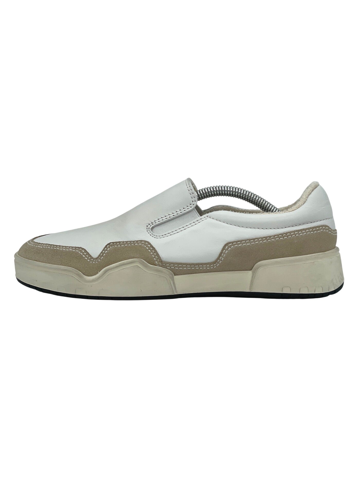 Isabel Marant Leather Slip-On Sneaker EU 38 Weiß - Image 1