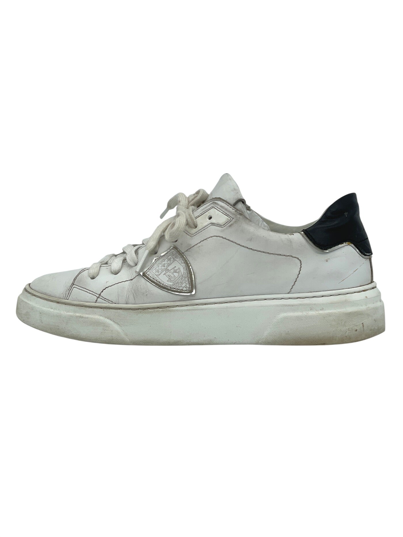 Philippe Model Temple Low Top Sneaker EU 40 Weiß - Image 1