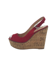 Gianvito Rossi Peep-Toe Sandale mit Absatz EU 38.5 Rot - Image 1