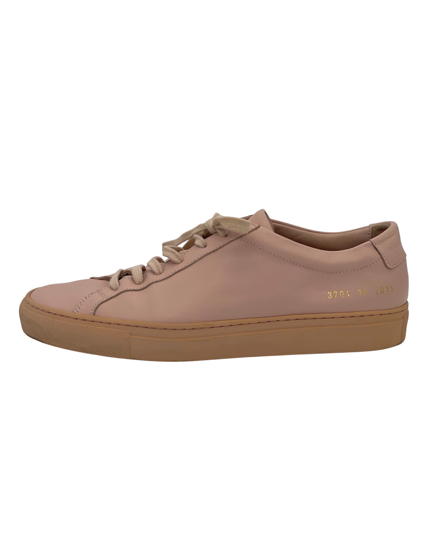 Common Projects Achilles Low Top Sneaker EU 39.5 Pink - Image 1