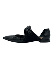 Emporio Armani Patent Leather Ballerina EU 38.5 Schwarz - Image 1