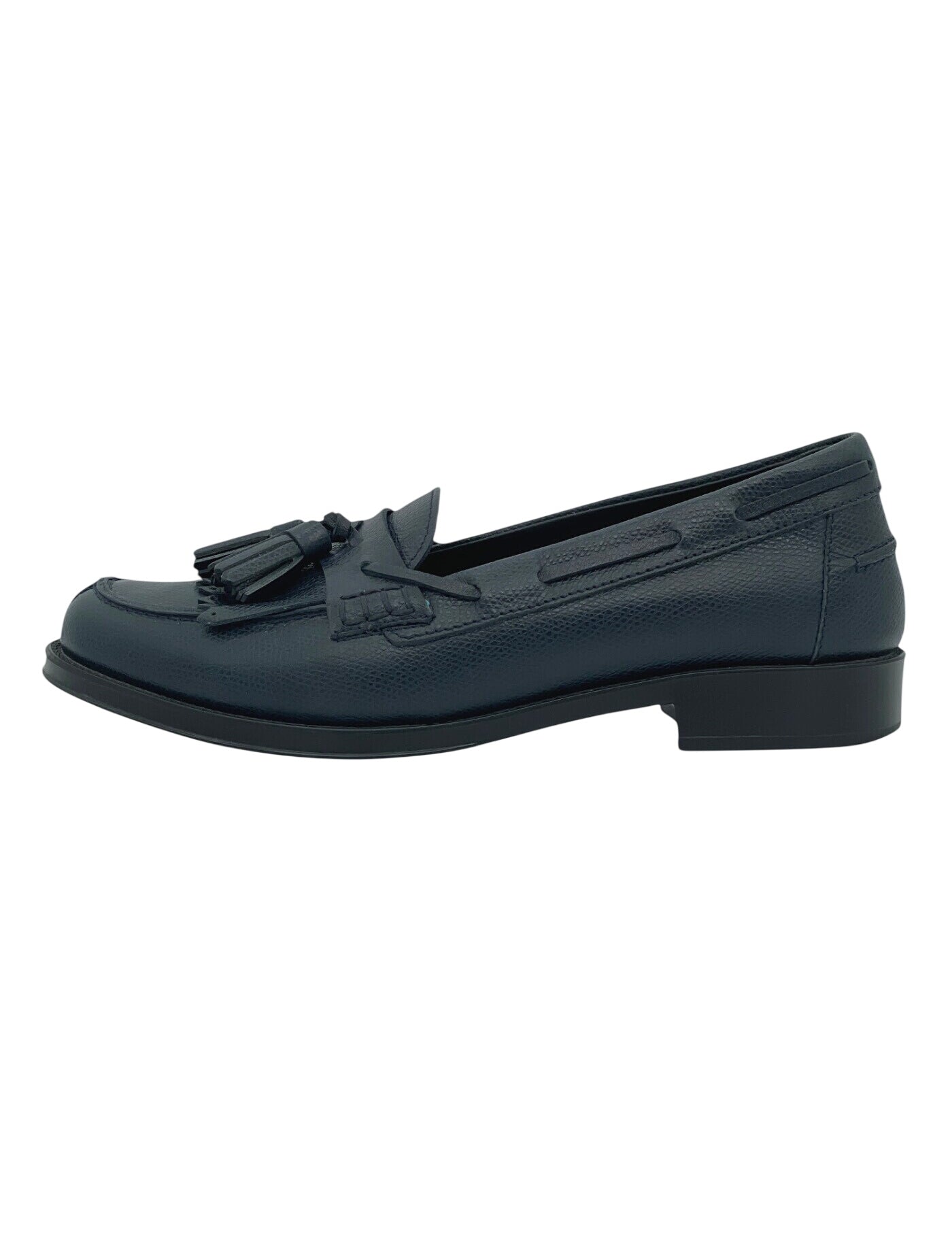 Tod's Gomma Frangia Tassel Loafer EU 35.5 Blau - Image 1