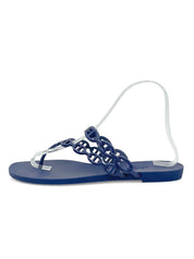 Hermès Island Zehensteg Sandale EU 38 Lila