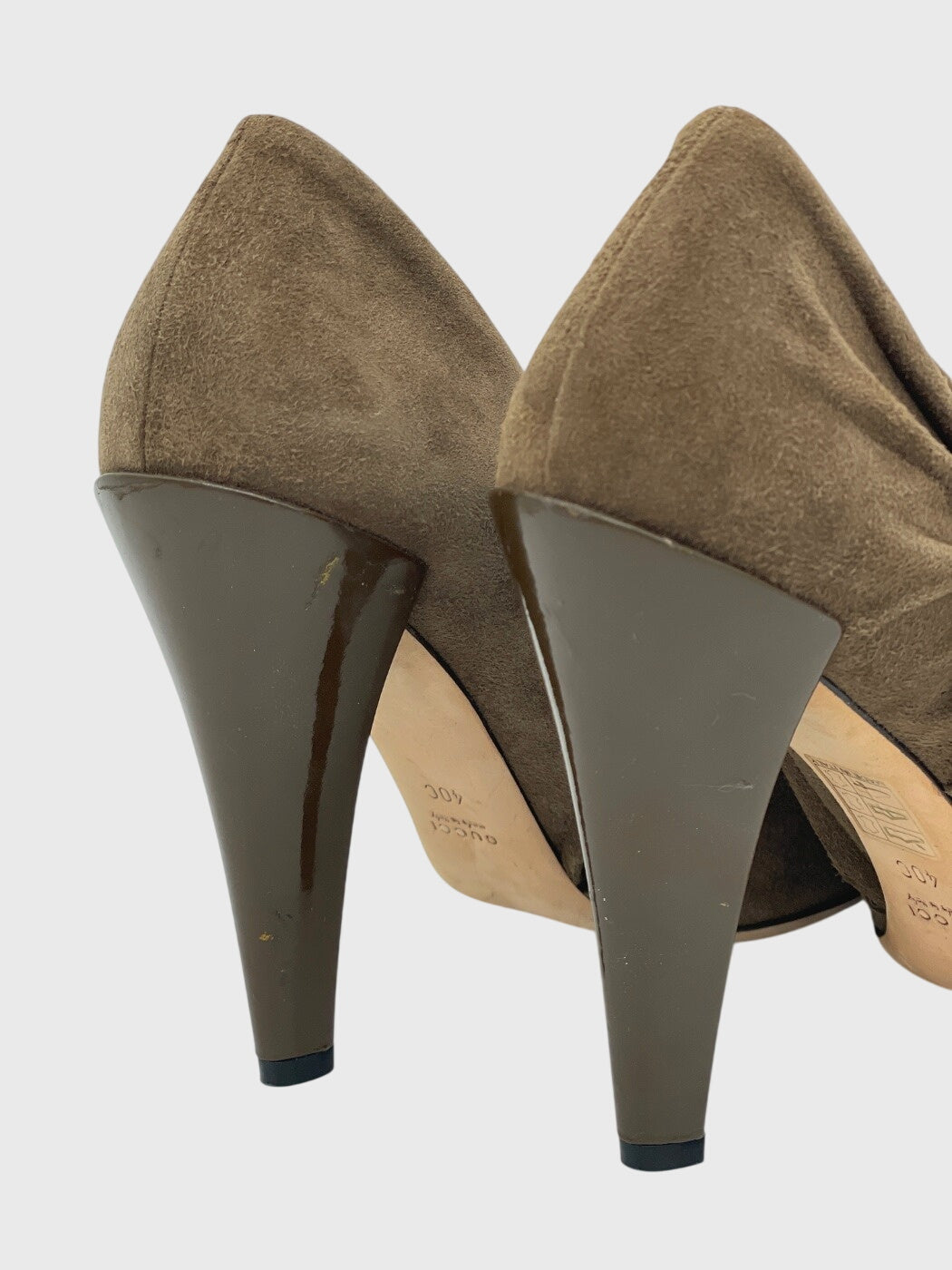 Gucci  Hysteria Crest Coin Ankle Boot EU 40 Grün