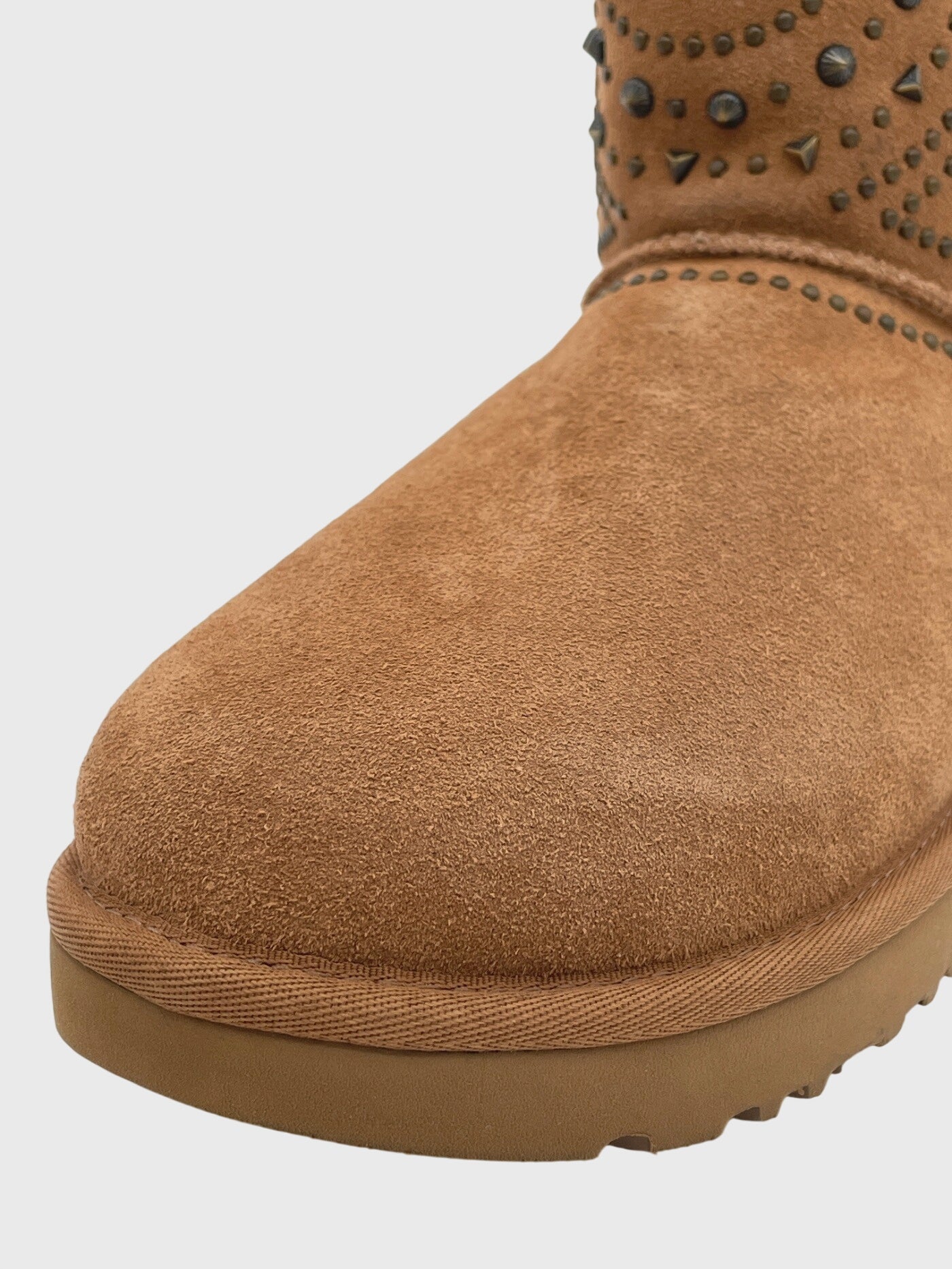 UGG Fiore Deco Studs Ankle Boot EU 41 Braun