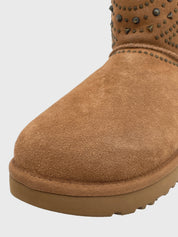 UGG Fiore Deco Studs Ankle Boot EU 41 Braun