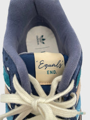 Adidas x END. Torsion Super Equals Low Top EU 46 Blau